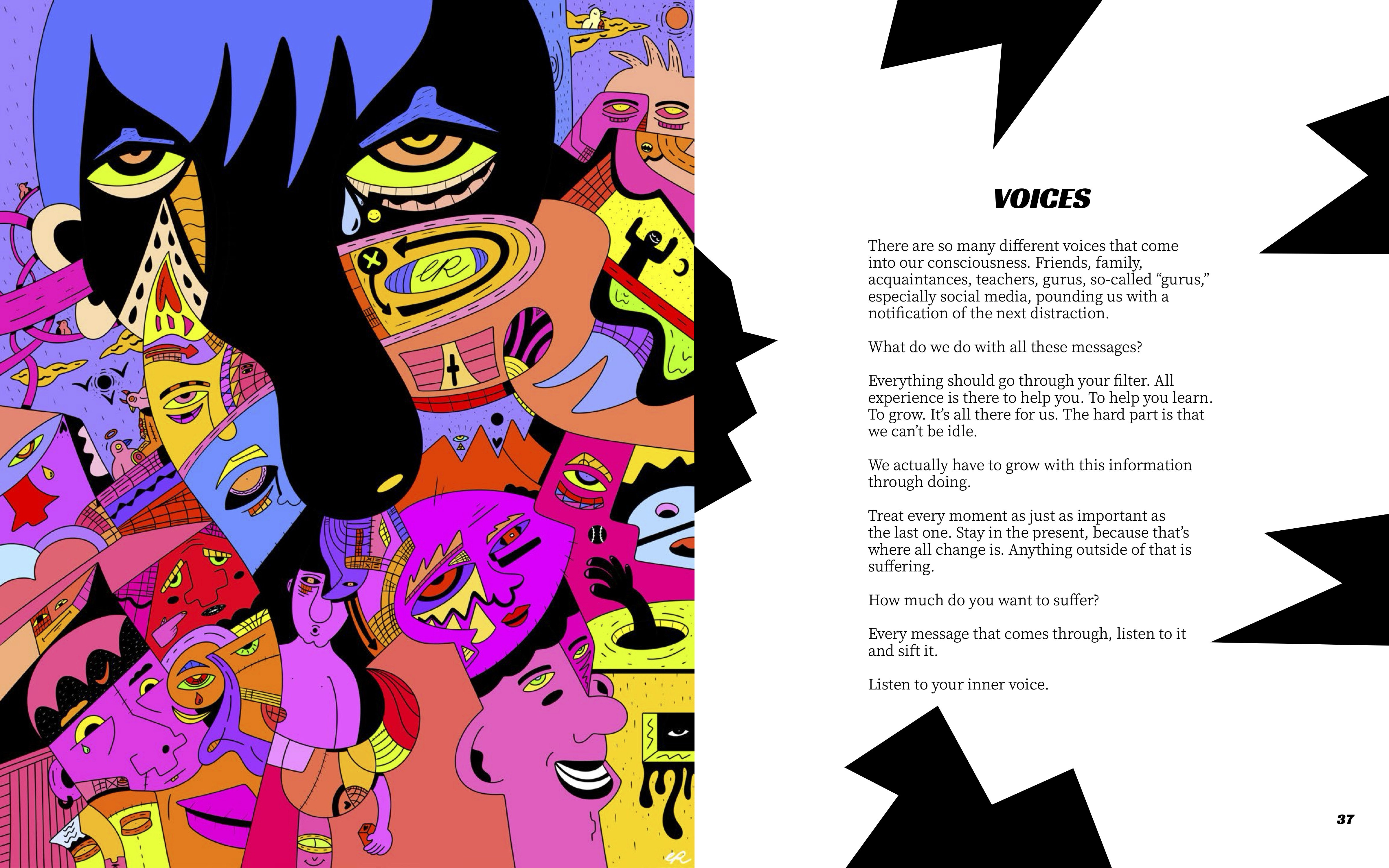 Voices — pages 36–37